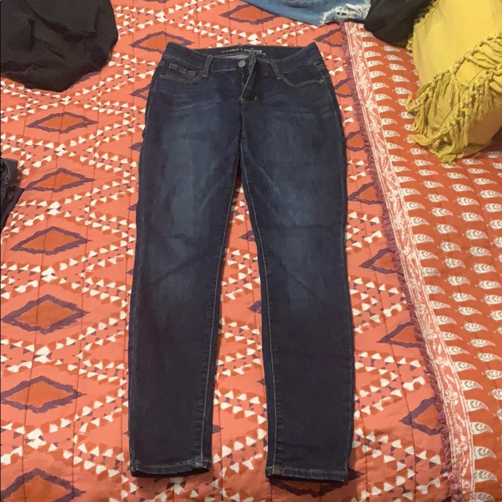 Old Navy Size 2 mid rise skinny blue Jean